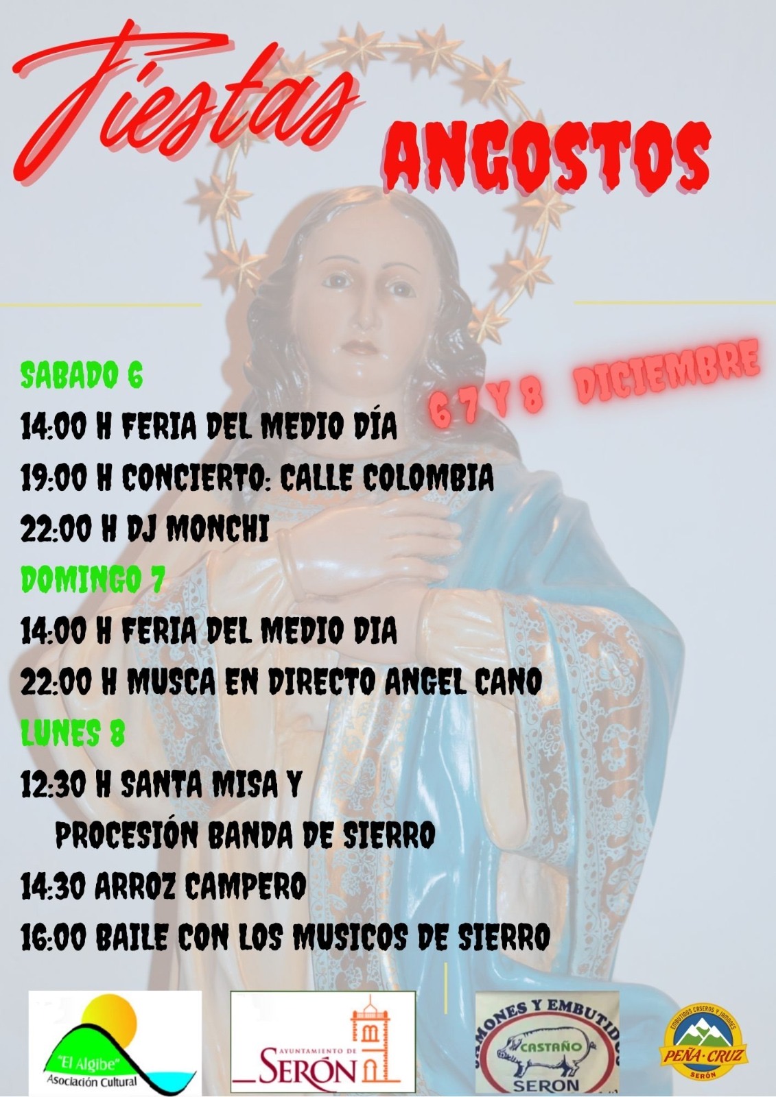 FIESTAS ANGOSTO